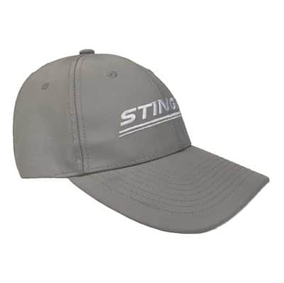 Stinger Performance Golf Cap - Silver