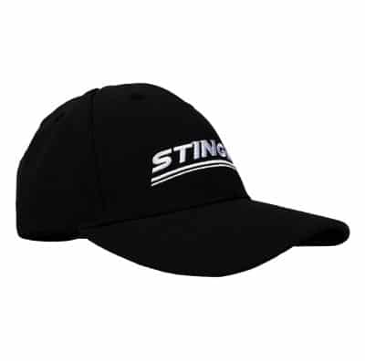 Stinger Performance Golf Cap - Black